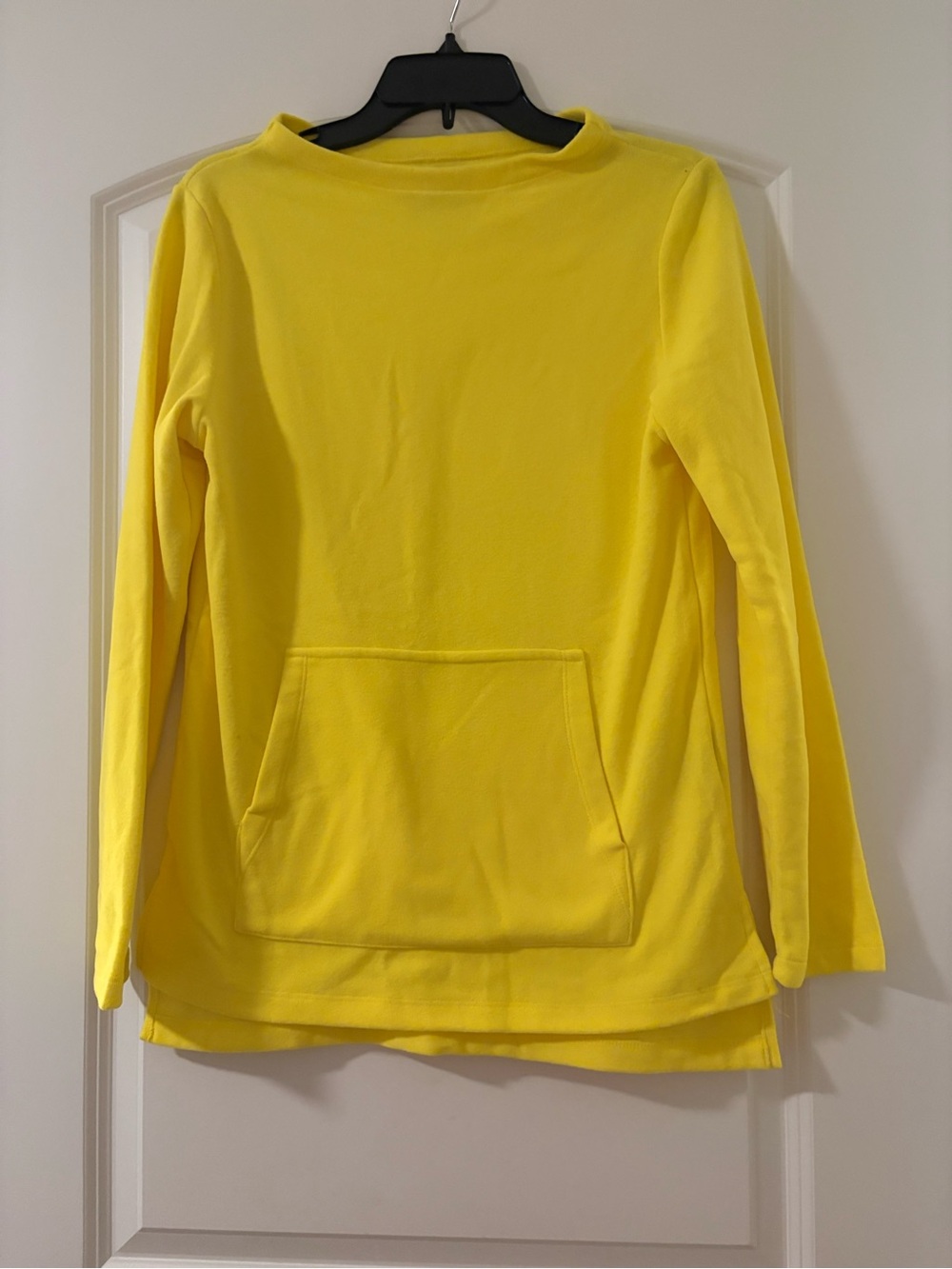 Dudley Stephens Yellow Long-Sleeve Pocket Tunic Sweatshirt